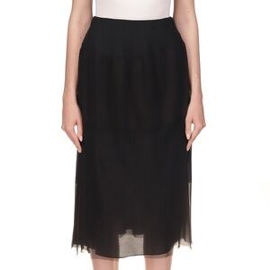 Marina moscone mini bonded bias skirt